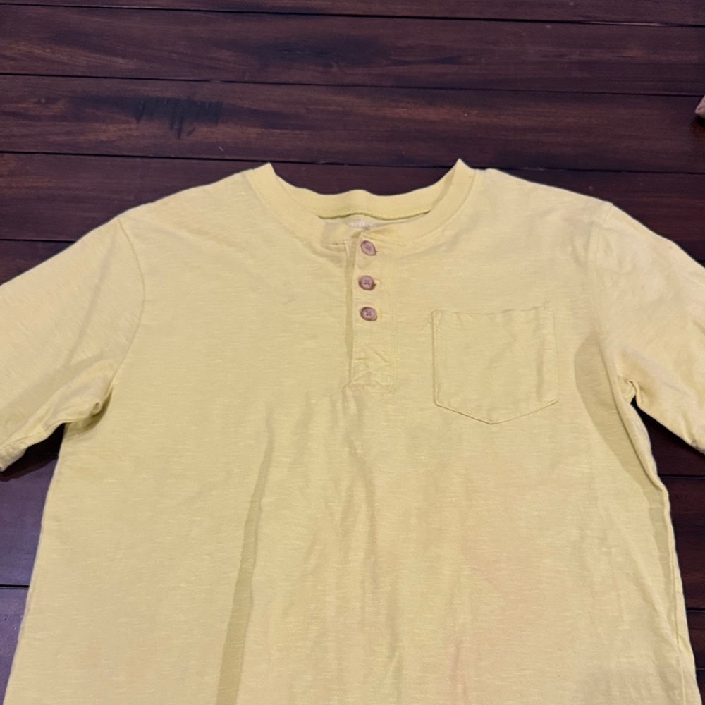 The Children's Place Yellow Short Sleeve Tee